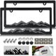 thumbnail image 1 of Mountain License Plate Frames, Gray, 2 Pack, 1 of 3
