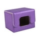 thumbnail image 1 of Caja Para Baraja De Cartas Coleccionables, Protector De Cartas, Organizador Portátil De Cartas, Contenedor Morado, 1 of 3