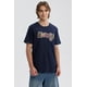 thumbnail image 1 of Polera Hombre Print Posicional Azul Oscuro, 1 of 4