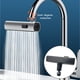 thumbnail image 3 of Grifo de cocina a prueba de salpicaduras, artefacto de cascada de agua, burbujeador giratorio universal, extensión de refuerzo, boquilla de agua, conector universal, 3 of 5
