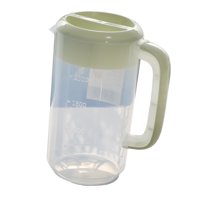 Bothyi - Jarra De Agua Con Tapa Con Línea De Escala, Versátil Para Fiestas, Catering, Cocinas, Color Verde