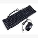 thumbnail image 1 of Kit Teclado Y Mouse Usb Laptop Pc Computador Combo Cableado A-1016 Office Work, 1 of 5
