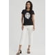 thumbnail image 2 of Polera Mujer Print Mujeres Con Aplicación Negro, 2 of 8