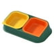 thumbnail image 2 of Tazón Para Mascotas Comedero Para Alimentos Y Agua Con Soporte Desmontable Para Suministros Para Mascotas Gatos Verde, 2 of 5