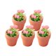 thumbnail image 3 of Plantas En Macetas De Rosas Falsas 1:12 Accesorios De Casa De Mu?ecas Regalos Para Ni?os Rosa, 3 of 5