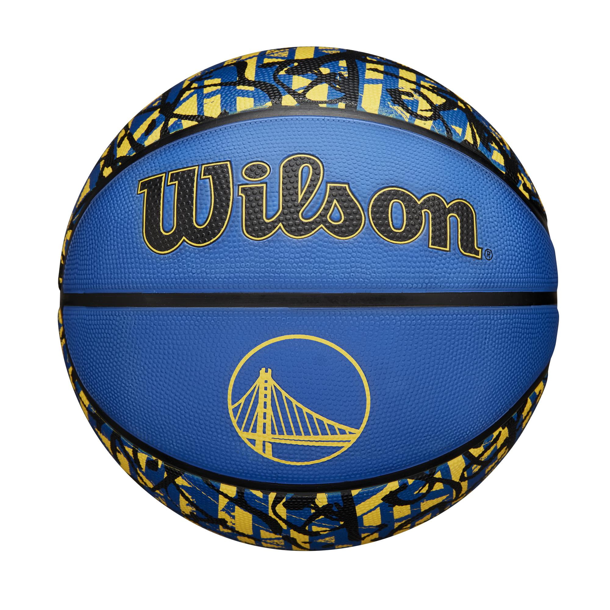 Balón Basketball Wilson Nba Team Graffiti Golden State Warriors Tamaño 7