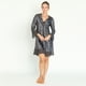 thumbnail image 1 of Camisa de Dormir Sesgo Charcoal Estampado, 1 of 4