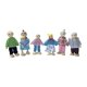 thumbnail image 2 of 7 Piezas Miniatura People Set Figuras De Acción De Madera Para Ni?os Ni?os Ni?os Peque?os, 2 of 5