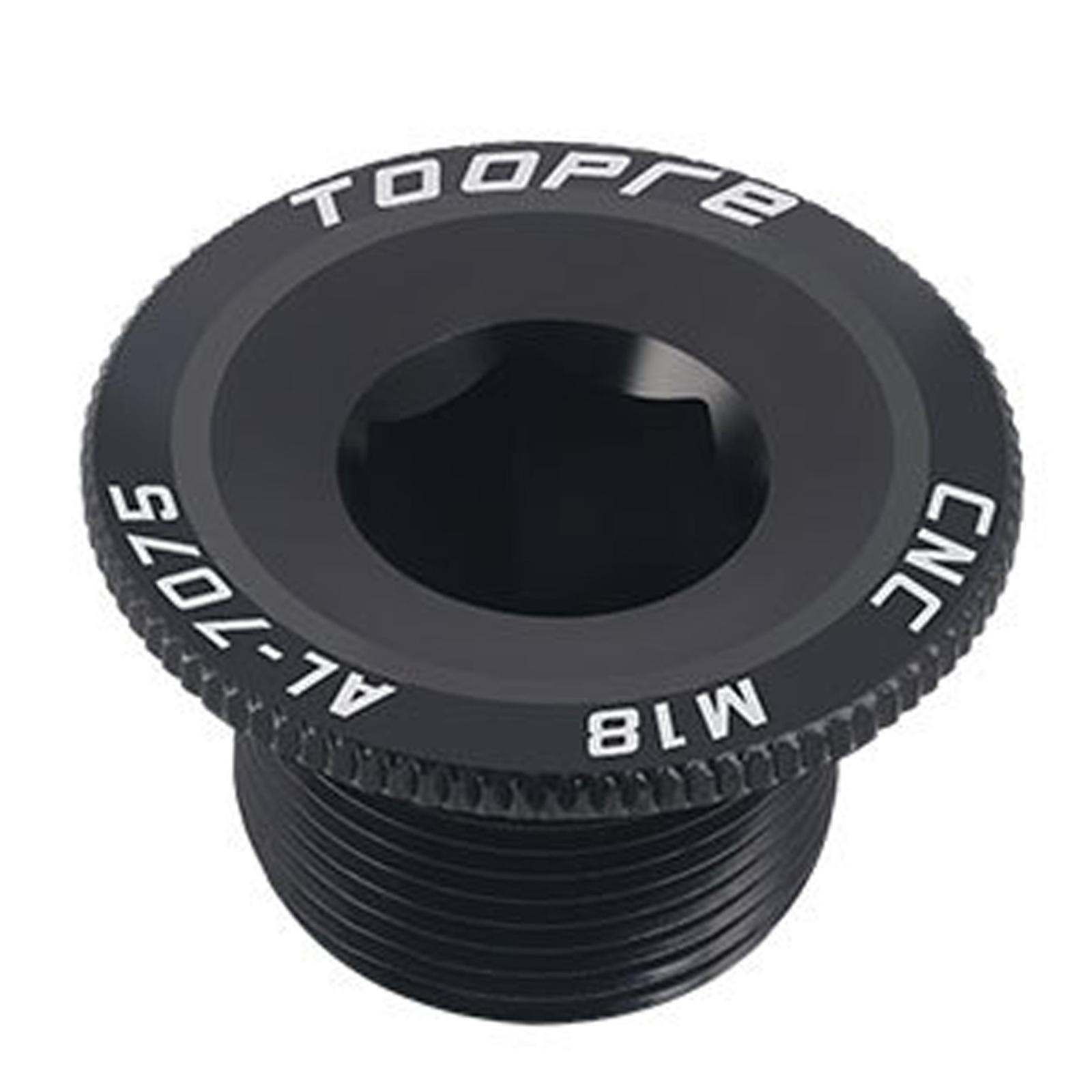 Ioensy - Bielas De Bicicleta Tornillo Mtb Mountain Road Bicicleta Biela Brazo Pernos Negro