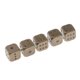 thumbnail image 1 of Juego De Dados De Seis Caras D6 De 5 Dados De Aleación De Zinc D&D RPG Game Supply Bronce, 1 of 3