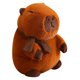 thumbnail image 1 of Capybara Plushie Toy Capybara Peluche Para Regalo De Cumpleaños Niños Marrón 35cm, 1 of 3