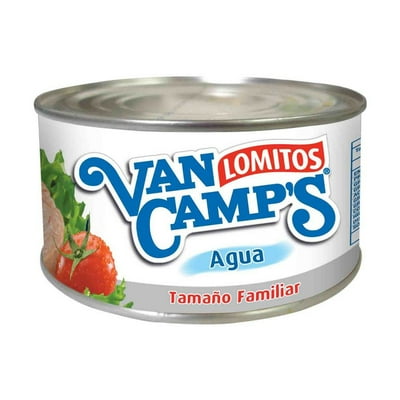 Atún Lomitos Agua Lata Drenado 208 G - Neto 320 G Van Camp'S