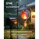 thumbnail image 4 of Linterna Solar Larekook con Globo Aerostático y Vidrio Arcoíris – Decoración de Jardín, 4 of 9