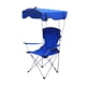 thumbnail image 4 of Silla Plegable Con Dosel De Sombra Portátil Para Eventos Deportivos Jardín Pesca Azul, 4 of 5