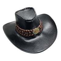 Genérico - Sombrero Vaquero Unisex Gorro Gorra Jockey Oeste Fiestas
