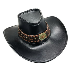 Genérico - Sombrero Vaquero Unisex Gorro Gorra Jockey Oeste Fiestas