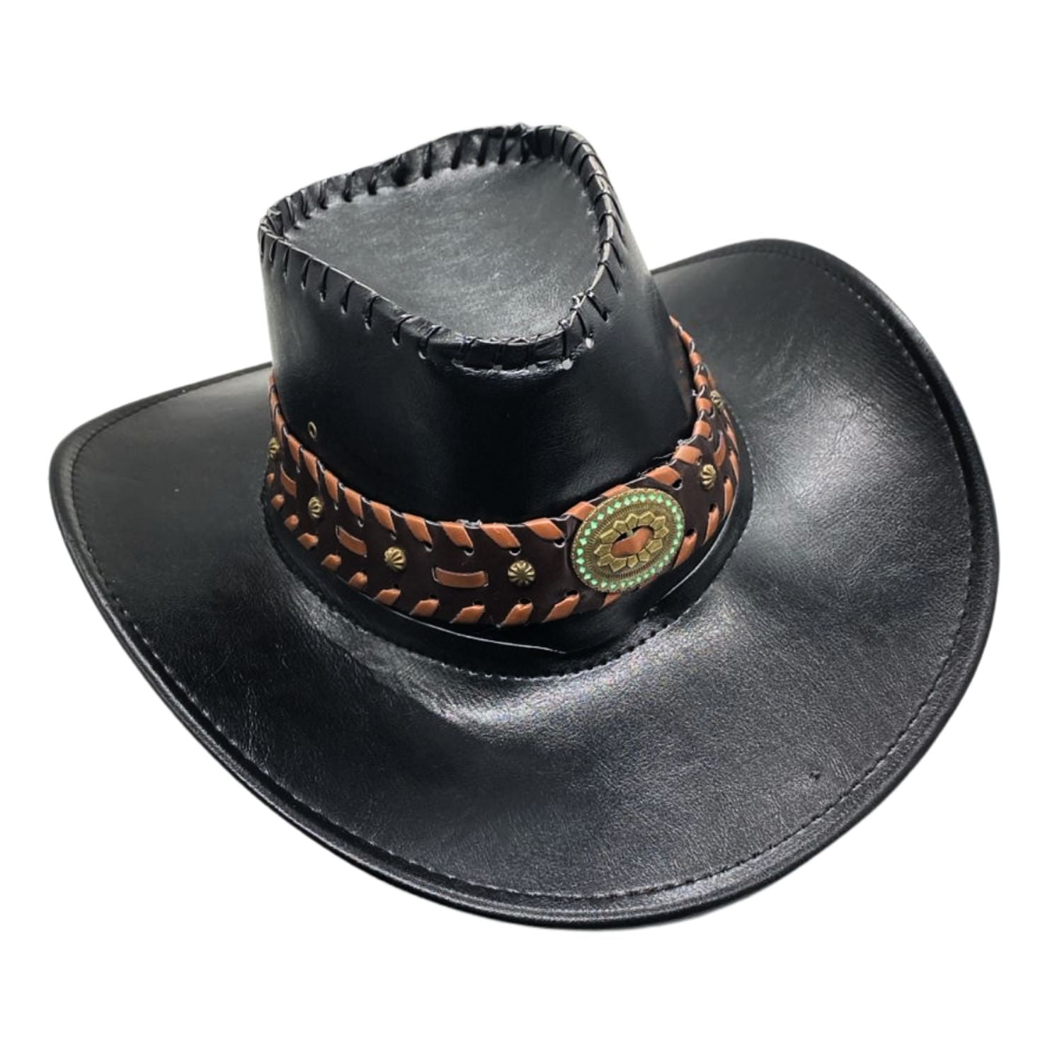 Genérico - Sombrero Vaquero Unisex Gorro Gorra Jockey Oeste Fiestas