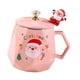 thumbnail image 5 of Taza De Café Navideña, Taza Para Beber, Tazas De Agua Reutilizables Para La Cocina Del Restaurante, Color Rosa, 5 of 5