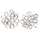 thumbnail image 4 of 200 piezas de aleación diy d dee anillos para correas correas blancas, 4 of 6