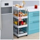 thumbnail image 2 of Carrito Organizador Baño 4 Niveles con Ruedas Multifuncional X L, 2 of 3