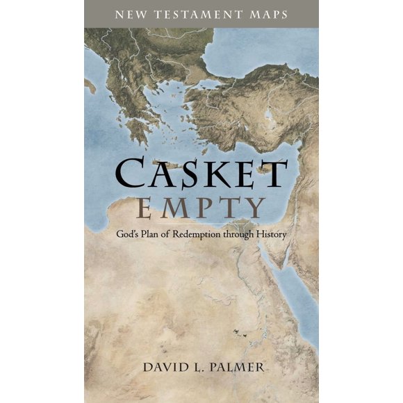 MAPAS Casket Empty Nuevo Testamento - Folleto de 7 Mapas