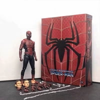 Unbranded - Figura De Acción Articulada De Spider-M(2002) Tobey Maguire, Modelo Coleccionable Con Piezas Intercambiables, Set En Caja Regalo