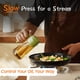thumbnail image 3 of Pulverizador de aceite de oliva TrendPlain, cristal de 470 ml, para cocinar, color negro, 3 of 7