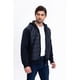 thumbnail image 1 of Chaqueta Hombre Forro Interior Piel Capucha Bolsillos Cierre 7176, 1 of 3