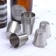 thumbnail image 5 of Vasos de shot de acero inoxidable Ruisita, paquete de 12, 30 ml, 5 of 7