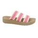 thumbnail image 1 of Sandalia Chalada Mujer Beta-1 Rosado Casual, 1 of 6