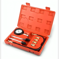 Genérico - Juego De Compresimetro Bencinero 300 Psi