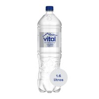 Agua Mineral Con Gas Botella 1,6 L Vital