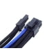 thumbnail image 5 of Cable electrónico SilverStone Sleeved Extension Fuente de alimentación, 5 of 7
