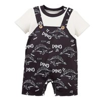 Magideal - Mameluco De Manga Corta Para Bebé, Mameluco De Dibujos Animados Con Cuello Redondo Para Bebé, Ropa De Fotografía Para Accesorios De Fotografía, Casa D 3 A 6 Meses