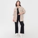 thumbnail image 4 of Chaqueta Mujer Fluida Arena Corona, 4 of 5