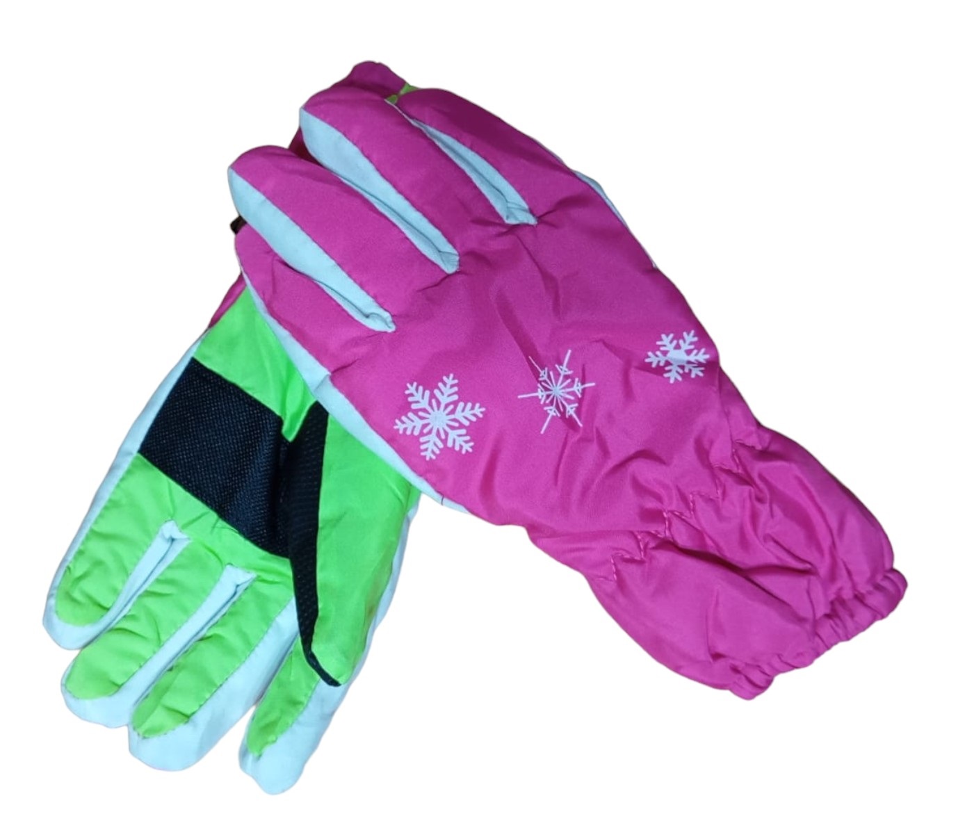 Hn - Guantes De Nieve Para Niños, Térmicos, Invierno. Talla S Fucsia