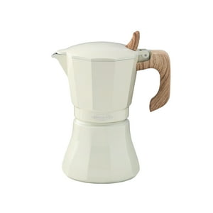 Oroley - Cafetera Italiana Induccion Petra Cream 9 Tazas