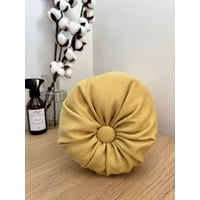 Todo Hogar Santiago De Chile - Cojin Cilíndrico Lino Mostaza