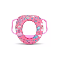 Genérico - Adaptador Para Inodoro Wc Acolchado, Color Rosado