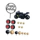 thumbnail image 2 of Adorno Para Tarta De Cumplea?os De Motocicleta Para Hombres Y Ni?os. Suministros Con Temática De Motocicleta., 2 of 5