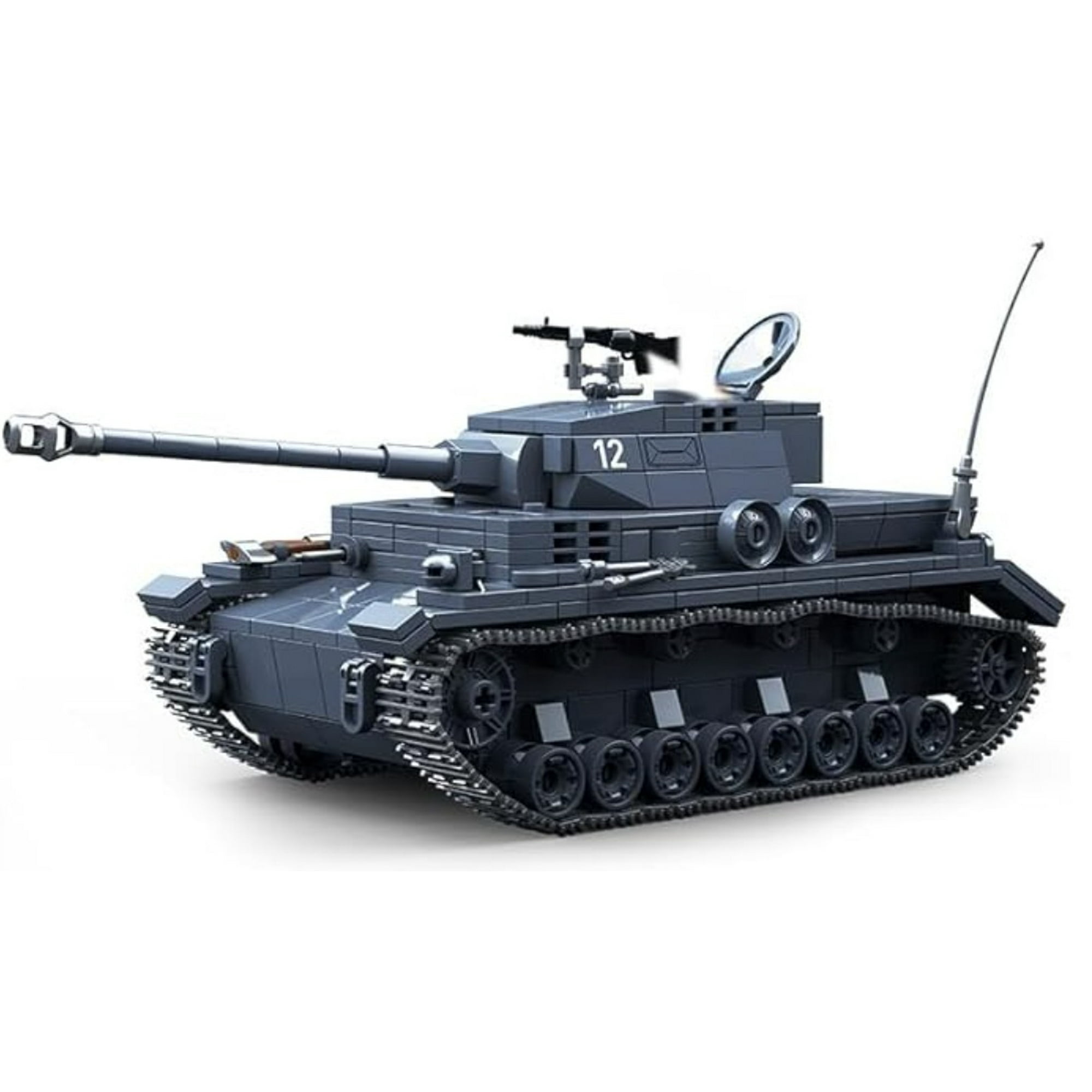 Quan Guan - Tanque 2da Guerra Mundial Panzer Iv, Compatible Lego