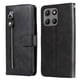 thumbnail image 1 of Funda con Cremallera para Motorola Moto G15, Carcasa Cartera de Cuero PU con Soporte y Tarjetero, 1 of 5