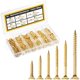 thumbnail image 1 of Kit surtido de tornillos para madera Mr. Pen, 300 unidades, 6 tamaños con caja, 1 of 7
