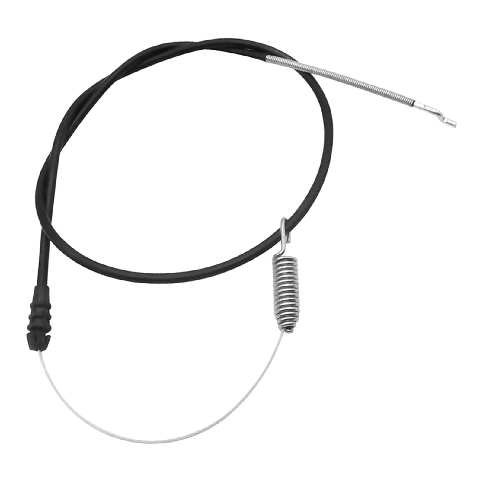 Magideal - Reemplazo De Ajuste De Cable De Tracción, Con Resorte, Metal, Duradero, Caucho, Longitud De Cable De 47,2"", Cable De Tracción De Repuesto, Para Césped