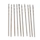 thumbnail image 3 of Brocas helicoidales cobalto de 10 piezas m35 hss, afiladas, resistentes a la abrasión 0.7mm, 3 of 5