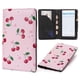 thumbnail image 1 of Libro para servidores BECEERE, bonito cuero rosa con bolsillo con cremallera, 1 of 7