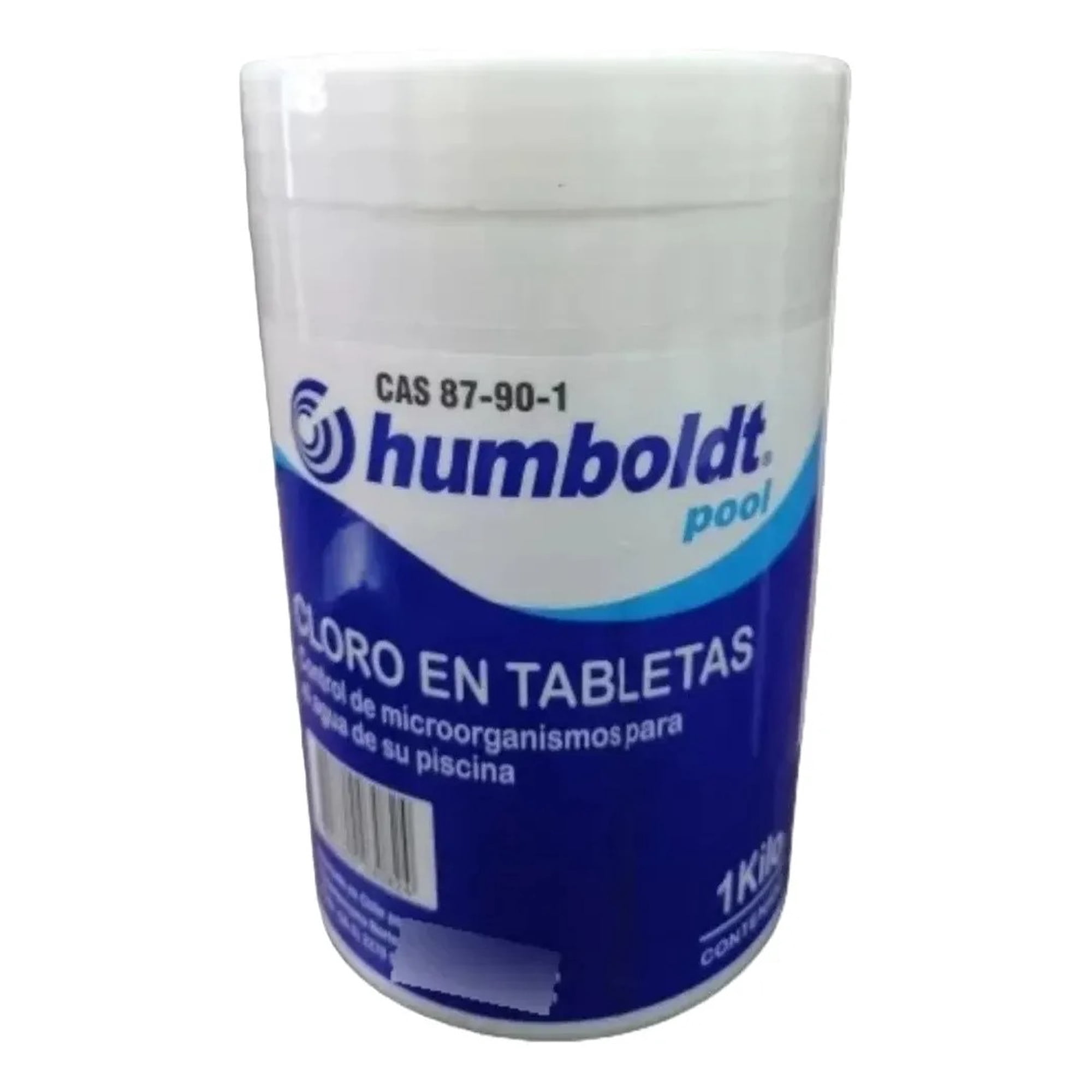 Tabletas De Cloro Para Piscinas 1 Kg Humboldt Blanco