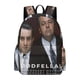 thumbnail image 1 of Los Buenos Muchachos-theme Backpack, Campus style schoolbag Bookbag with Adjustable Shoulder Straps And Large Zip Compartment, Unisex Travel Bags.42x30x15cm, 1 of 6