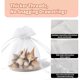 thumbnail image 3 of 100Pcs Organza Bags 4x6 Small Mesh Gift Bags with Drawstring, 3 of 3