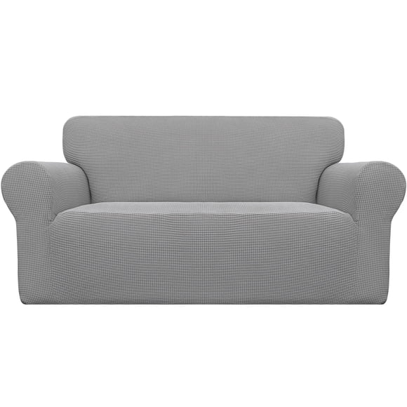 Funda para Sofá de Dos Plazas Easy-Going 102‑152 cm Gris Claro